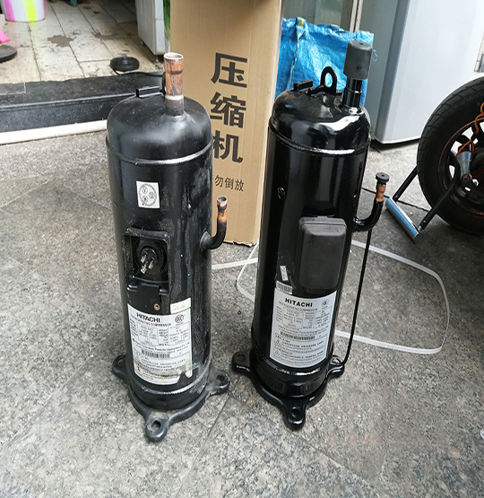 土默特中央空调压缩机的更换维修